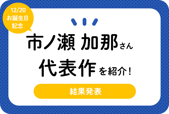 声優・市ノ瀬加那さん、アニメキャラクター代表作まとめ（2021年版）