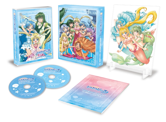 『マーメイドメロディーぴちぴちピッチ』シリーズ・アニバーサリーBD-BOXより、2期BOXの封入特典に使用する花森ぴんく先生描き下ろしイラストが公開！-3